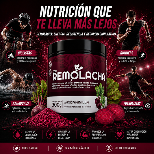 REMOLACHA: POTENCIA EXTREMA SIN QUIMICOS 🔥