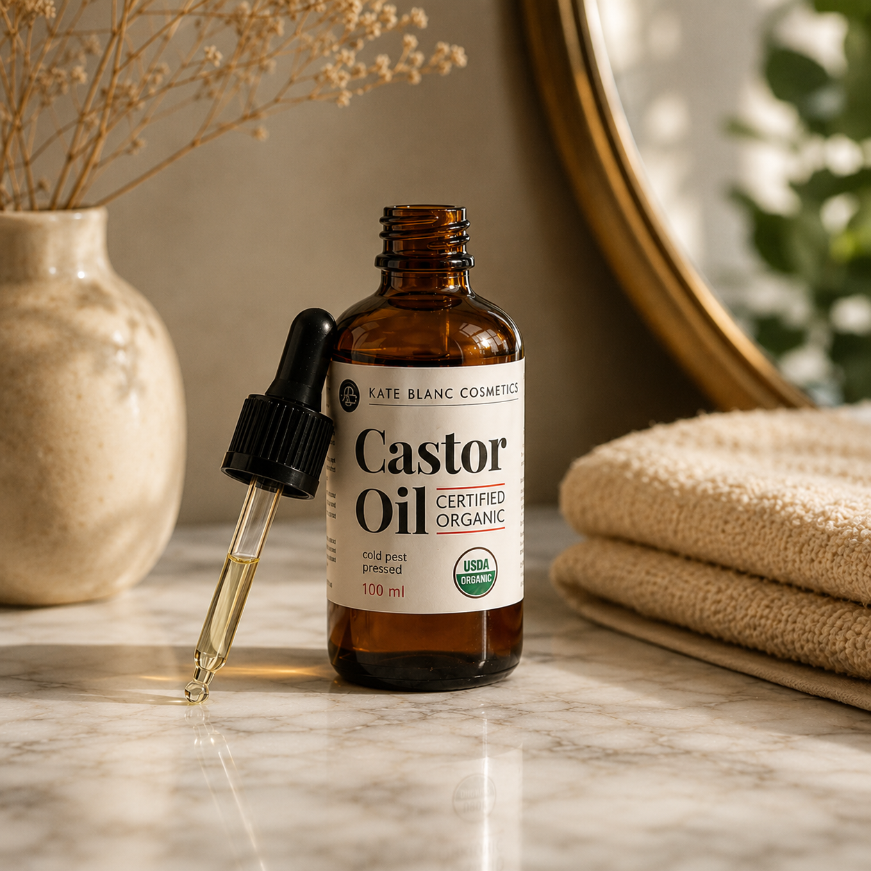 ACEITE DE RICINO: PELO Y BARBA ABUNDANTES 🔥
