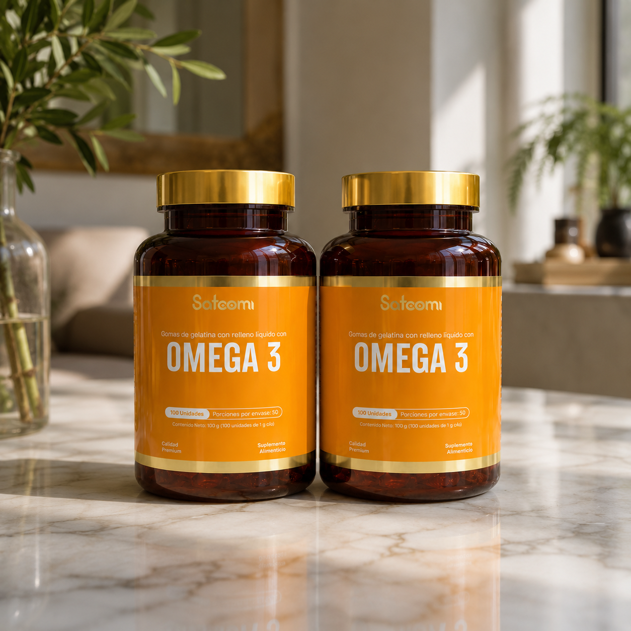 OMEGA 3: CORAZON FUERTE Y MENTE IMPARABLE 🚀