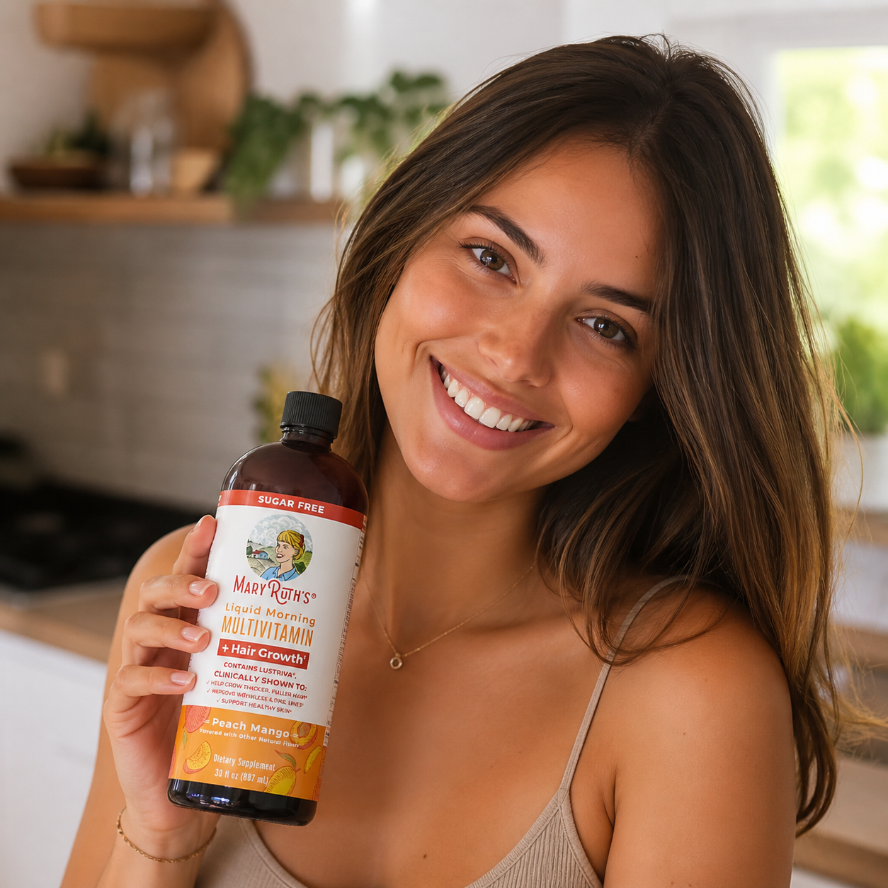 MaryRuth's + Hair Growth: Cabello grueso y piel radiante
